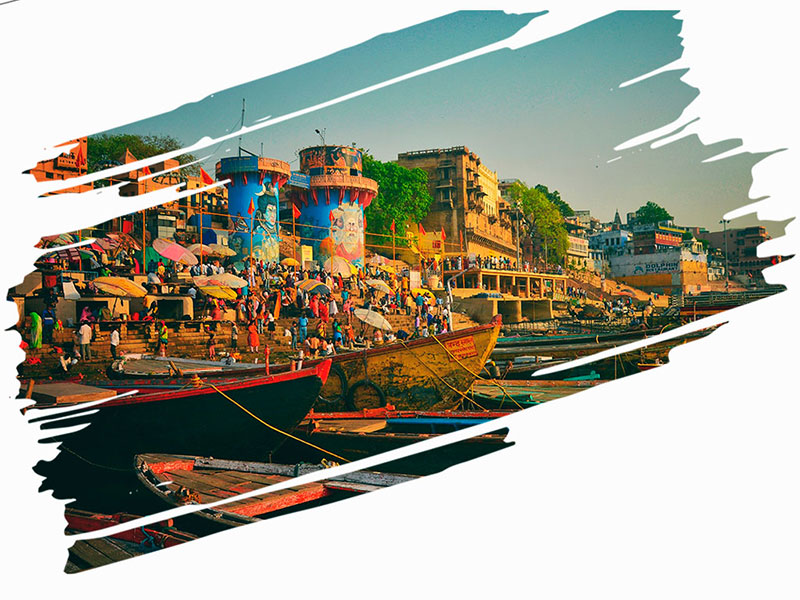Varanasi ghat cut design