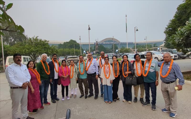 Welcome our guest at Varanasi Airport